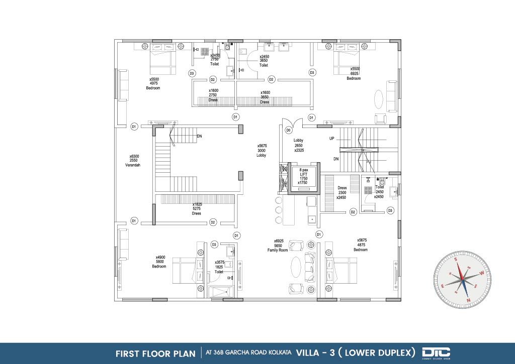 DTC Resident Floor Plan