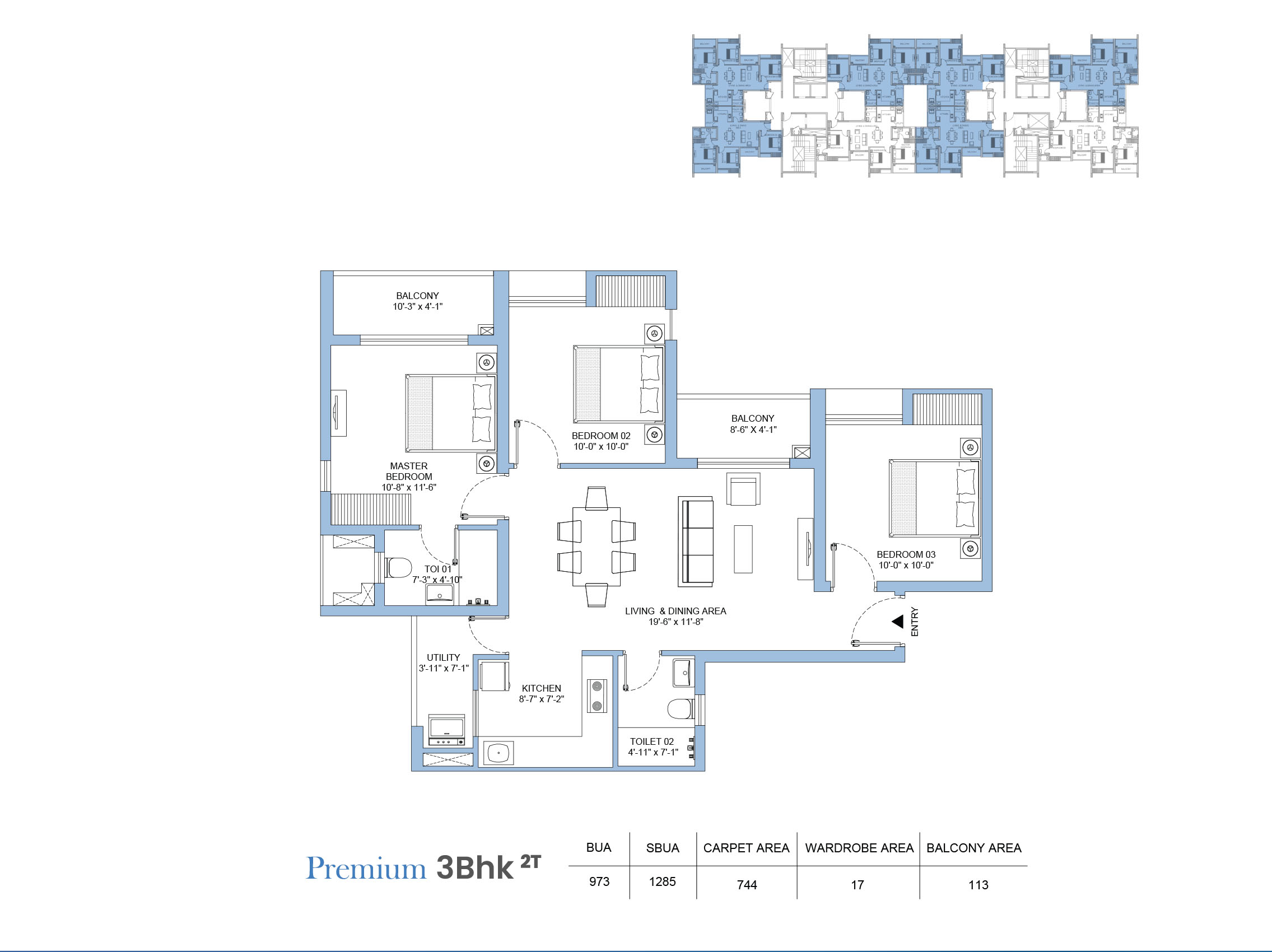 4 BHK Plan