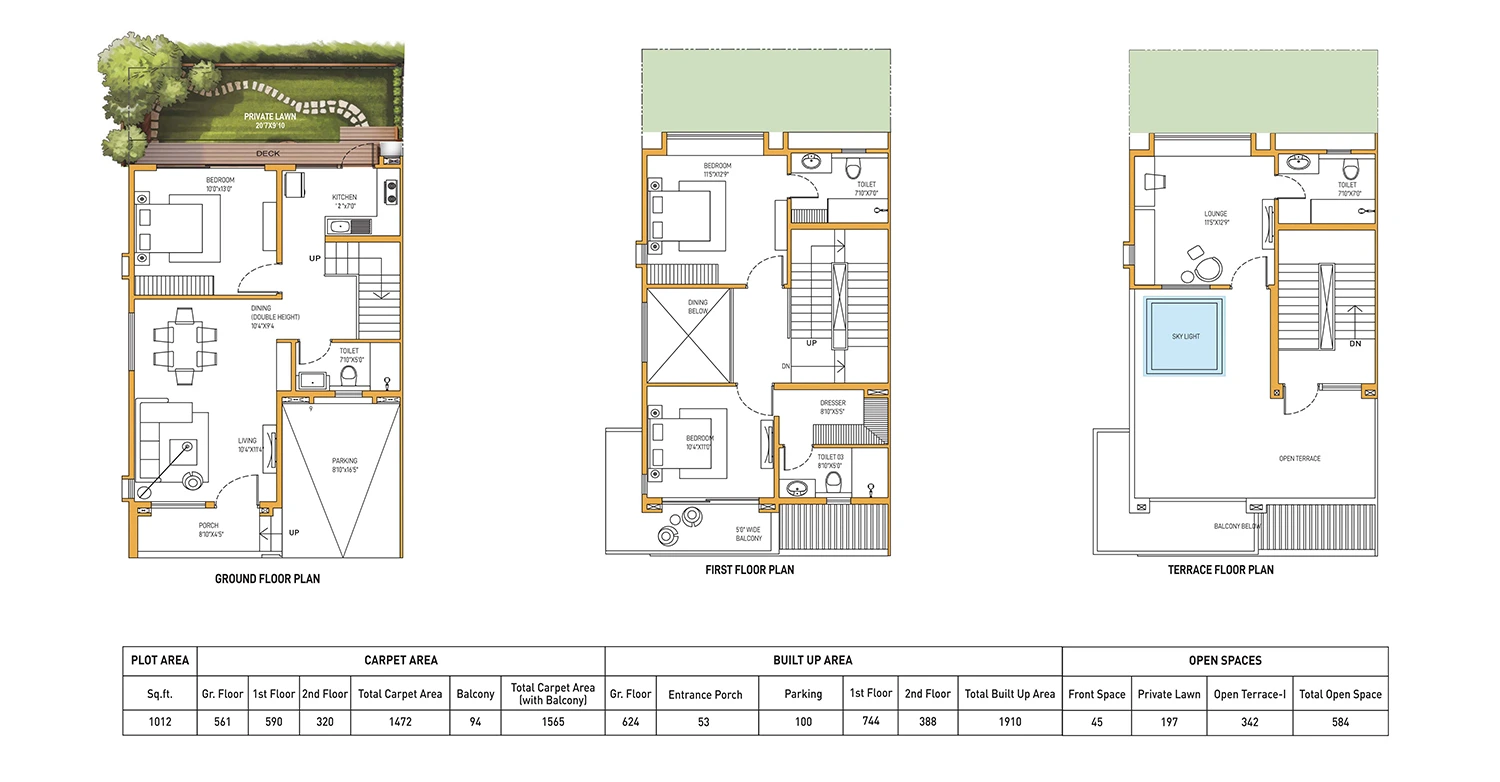Villa Type B Plan
